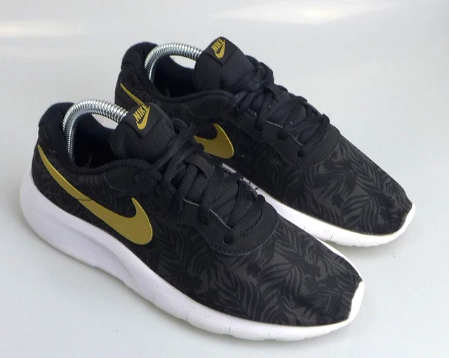 Nike Tanjun GS "Print" Black EU 38,5 US 6 UK 5,5 Schwarz Roshe Run Kaishi Free