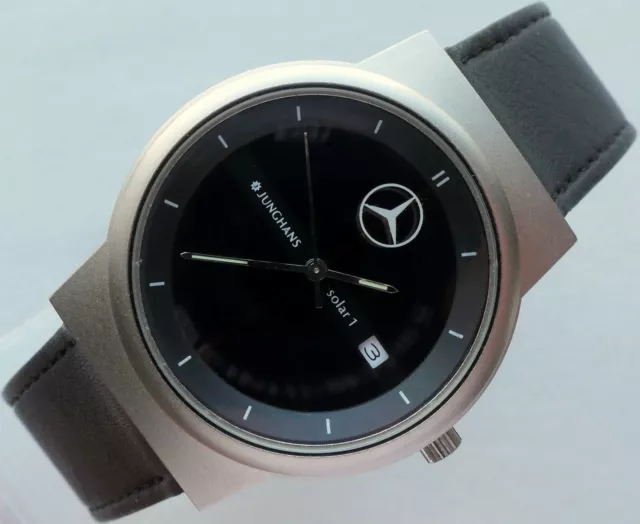 Mercedes Benz Vintage Retro Classic Accessory Car Design Junghans Solar Watch