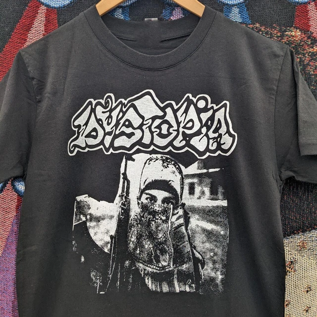 Popular Dystopia Band Short Sleeve Gift For Fan Black All Size Gift Shirt 1B776