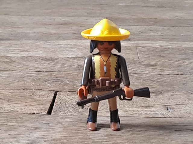 PLAYMOBIL 3344 MEXICAIN western original ancien vintage toys 1974 EUR