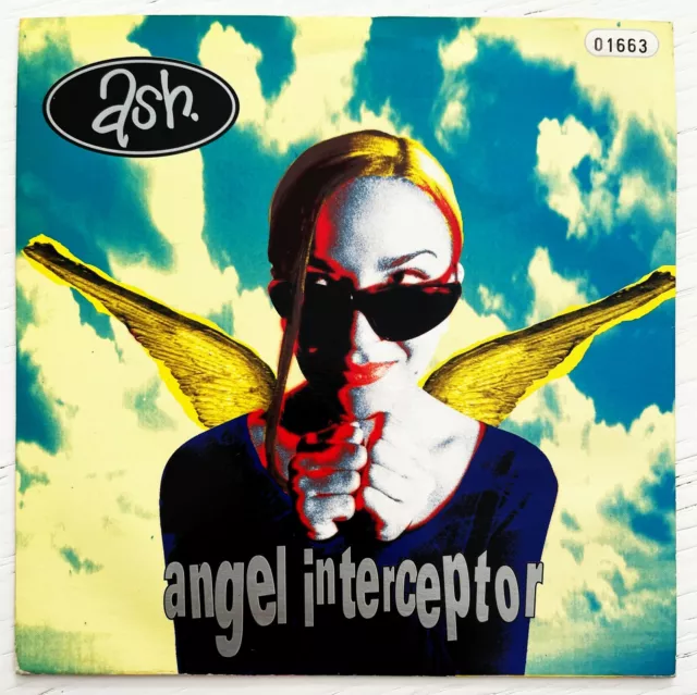 ASH - Angel Interceptor 7" single numbered vinyl 45RPM UK