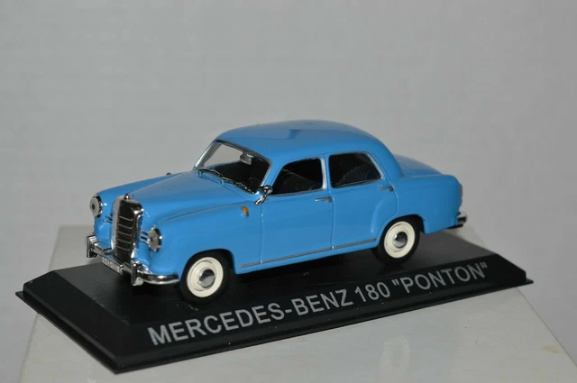 Modèle Réduit Brekina Mercedes Benz 180 Kombi (W120) Gris Clair - Échelle HO 1:87, Neuf