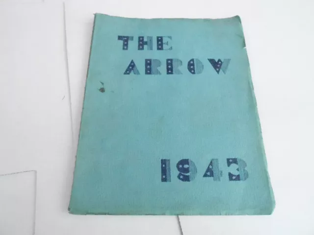 1943 Cudahy Wisconsin High School Yearbook ( Arrow )