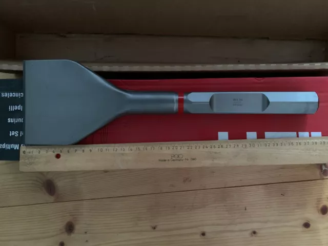 von HILTI  Spatmeissel TE -H28P SPMA 115mm Breite- Länge ca. 36cm  Neu 135€