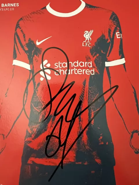 Liverpool V Nottingham Forest - 29/10/23 - Programme - Signed By Conor Bradley 2