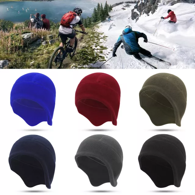 Berretto Da Sci Invernale/Cappello Da Ciclismo Termico In Pile Da Uomo Per ▼