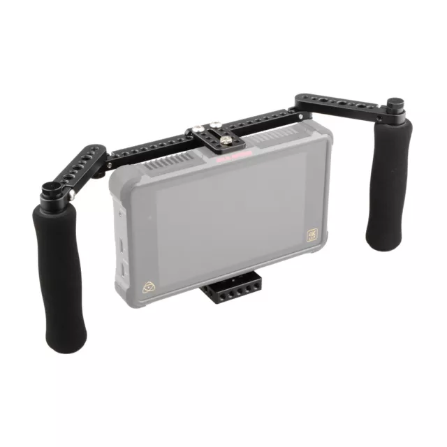 CAMVATE Concise Monitor Cage With Adjustable Sponge Handles For 5"7" LCD Display