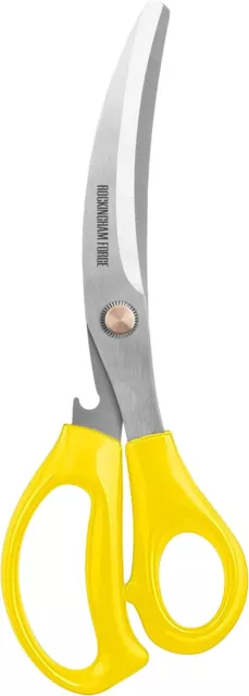 Grunwerg Kitchen Curved Poultry Scissors Yellow KS-21248Y