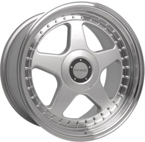 Alloy Wheels 17" Dare DR-F5 Silver Polished Lip For Audi A4 [B7] 05-08