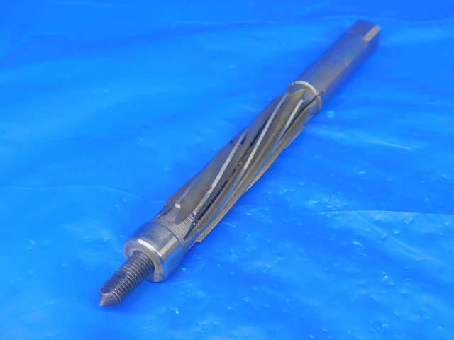 11/16 O.d. Hss Adjustable Expansion Reamer Spiral 8 Flute .6875 Onsize Hs 7" Oal