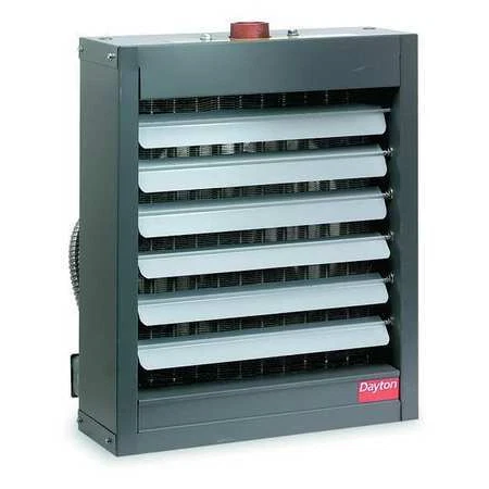 Dayton 3Duf7 Hydronic Unit Heater,18" H,450 Cfm