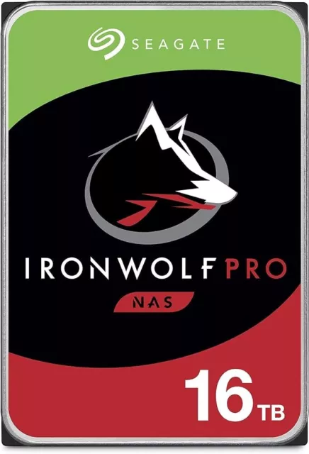 Seagate IronWolf Pro 16 TB (ST16000NT001) - Neuf scellé