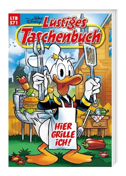 Lustiges Taschenbuch Nr. 571 - Hier grille ich! - Mai 2023 - Neupreis 7,99€