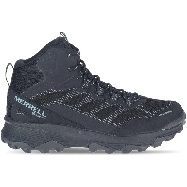 Merrell Speed Strike Mid GTX Womens Walking Shoes - Black