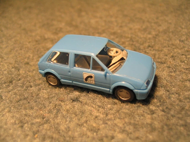 LE1182 BUSCH 45619 Voiture Ho 1:87 Citroen AX La poste