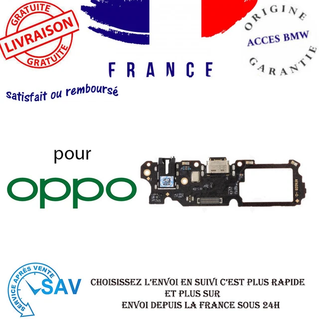 Connecteur De Charge Pour OPPO A9 2020 - Pièce Reconditionnée Neuve - Remplacement Prise De Charge