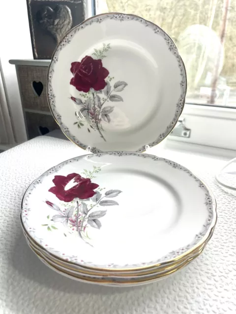 Royal Stafford Vintage Side Plates Set Of 5