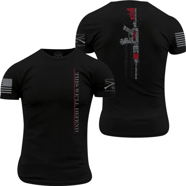 Grunt Style Second Amendment 2.0 T-Shirt - Black