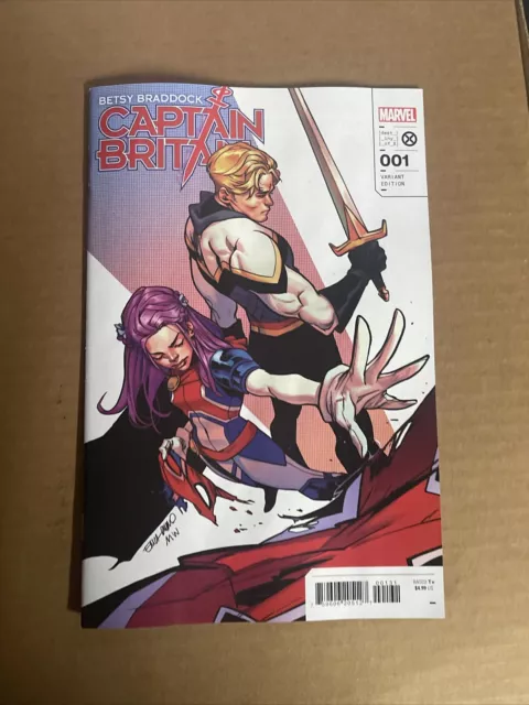Betsy Braddock Captain Britain #1 D’urso Variant 1St Print Marvel Comics (2023)