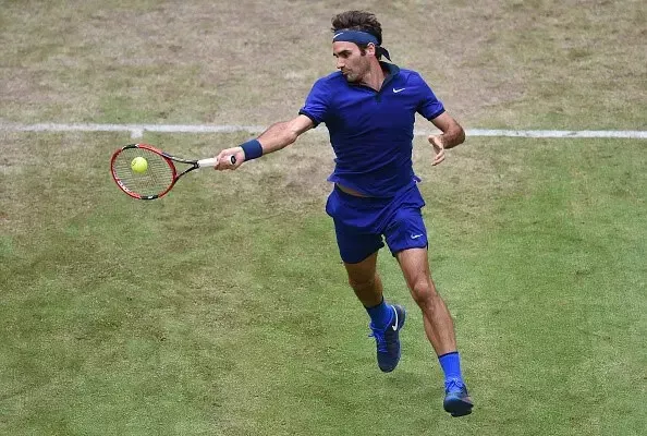 Nike Court Roger Federer RF Halle 2016 Tennis Advantage Polo Shirt Size S