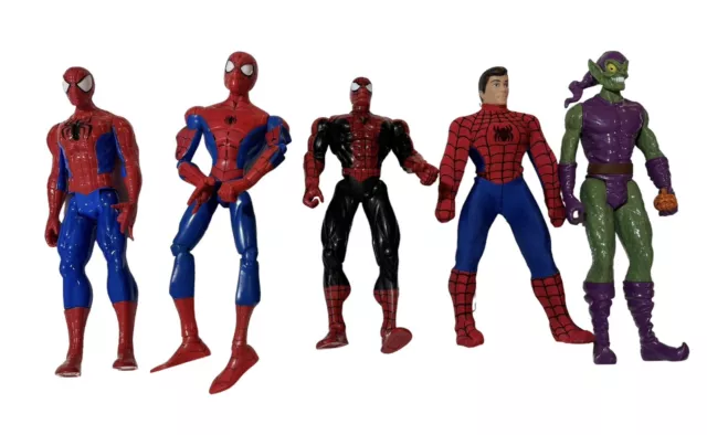 spiderman action figure lot