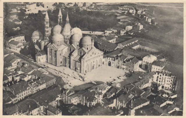 Cartolina *14 Padova Veneto Basilica Del Santo Dall'aeroplano Viaggiata 1935