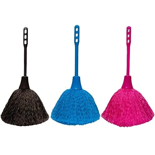 Hand Grips Microfiber Delicate Duster Set of 3 Washable Dusting Brush