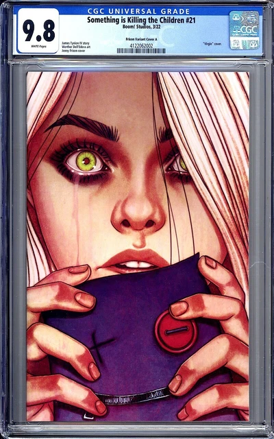 SOMETHING IS KILLING THE CHILDREN #21 - 1:50 Frison Variant A - CGC 9.8 Boom!