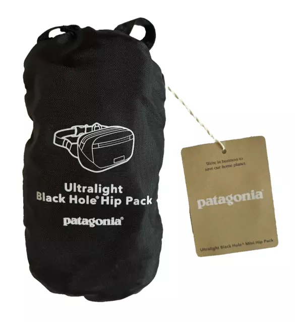 Patagonia Ultralight Black Hole Mini Hip Pack 1L NWT