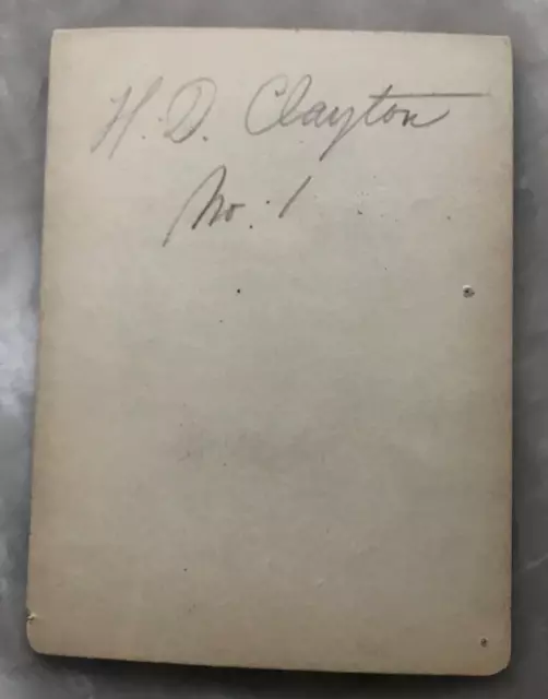 1862 Henry DeLamar Clayton Confederate Major General, Univ of Alabama President 3
