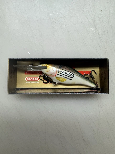 Leurre De Pêche Vintage RAPALA SHAD RAP – Édition Grand Casino 97 – Avec Boîte D'origine