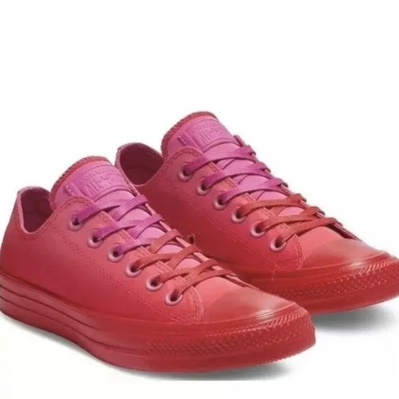 Converse All Star Shoes Red Pink Size 5 NWB