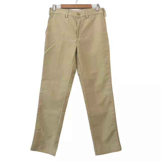 RM WILLIAMS MENS Size 32W 32L Bone Stockman Moleskin Trousers Pants New ...