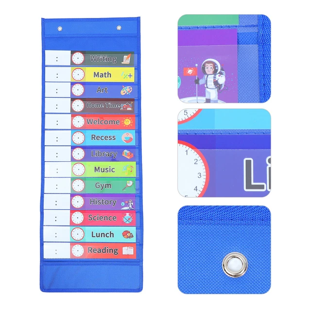 Calendario Visivo Per Bambini Con 70 Carte – Tabella Della Routine Quotidiana Per Asilo E Scuola