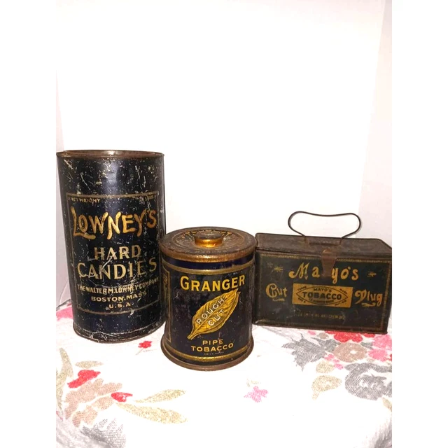 Multiple Antique Tins