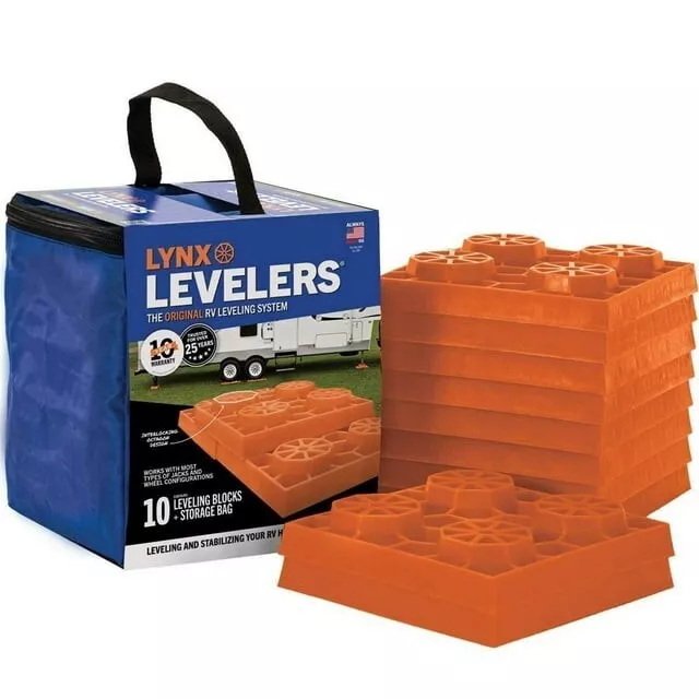 Tri-Lynx 00015 Lynx Levelers 10 Pack, Orange