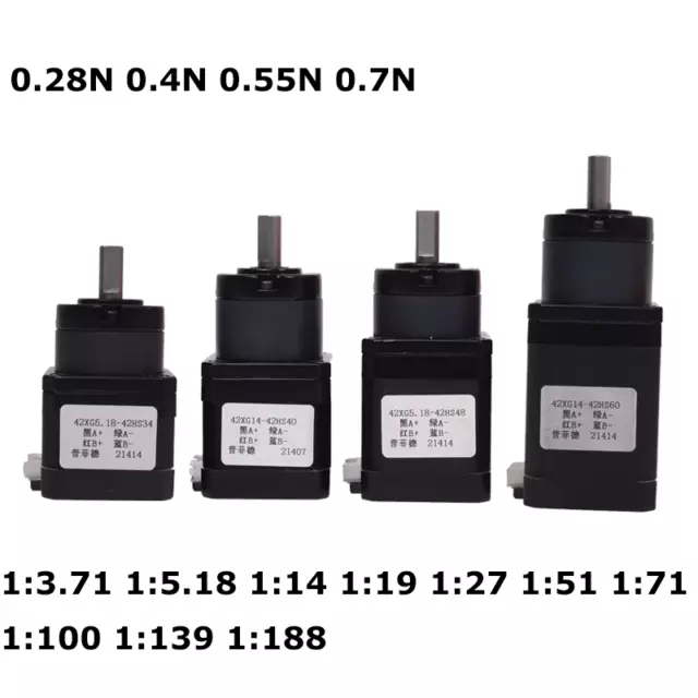 42 Stepper Motor Planetary Reduction With Gearbox Motor Integrated High Torque