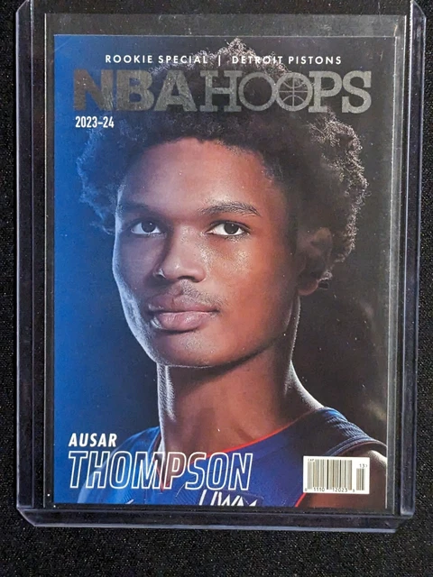 Thompson Rookie Nba 2023-24 PANINI NBA Hoops AUSAR THOMPSON RC Rookie Special #2 Detroit ...
