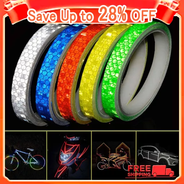 Car Styling Reflective Stripe Tape Motorcycle Body Rim Wheel Stripe Tape Sticker