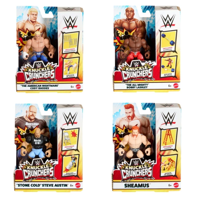 WWE KNUCKLE CRUNCHERS Figurine Articulée 10cm Choose Figures Cena Cody