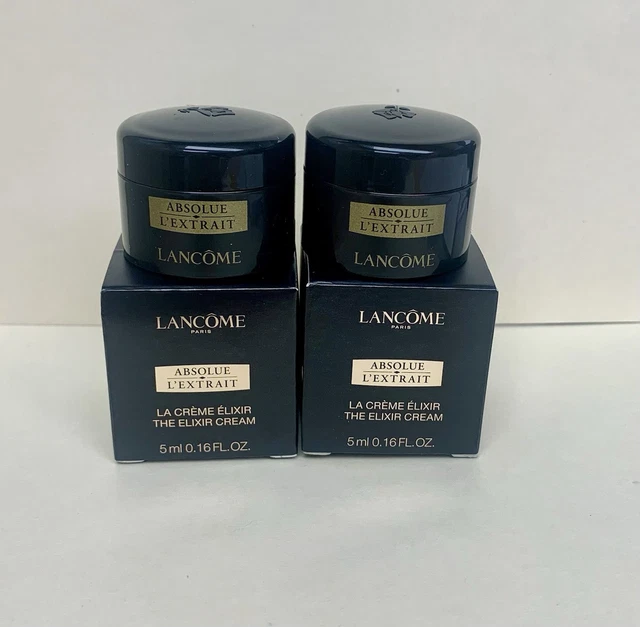 2X LANCOME ABSOLUE L'Extrait Ultimate Elixir 5mL The Elixir Cream