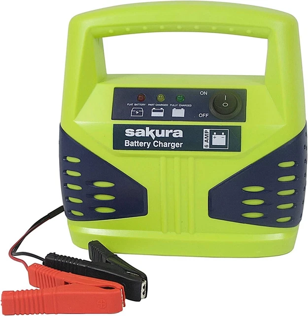 Sakura Ss3630 12-Volt "6-Amp" Car Battery Charger - Used - Perfect Working Order