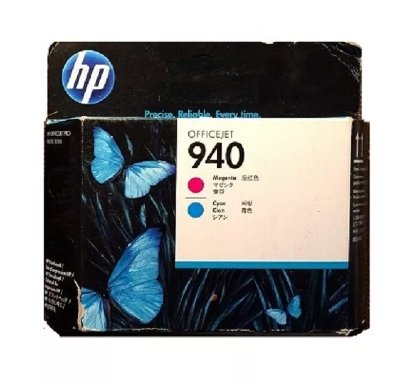 Orginal Druckkopf HP OfficeJet Pro 8000 8500A Plus / Nr. 940 C4901A CYAN MAGENTA