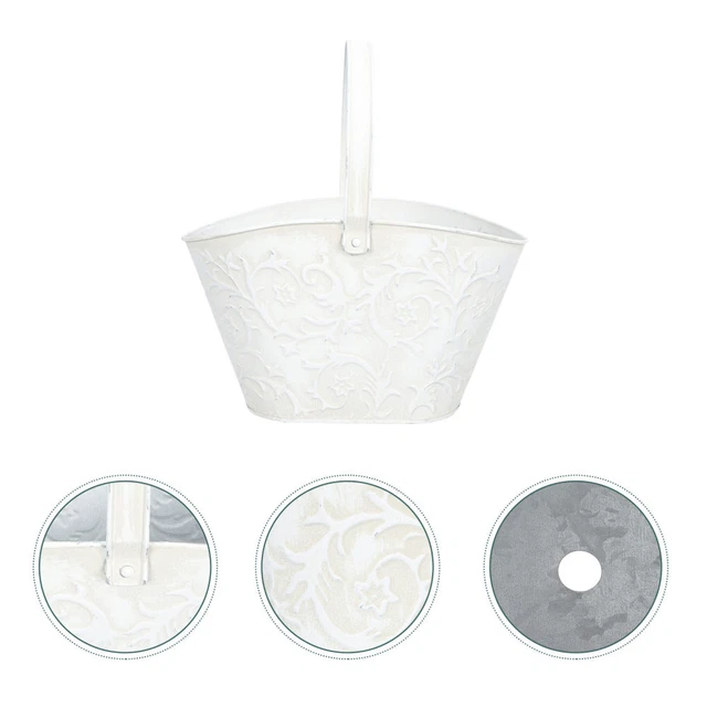 Praktischer hängender Eimer Blumenkorb Blumenhalter Vase Pflanzer