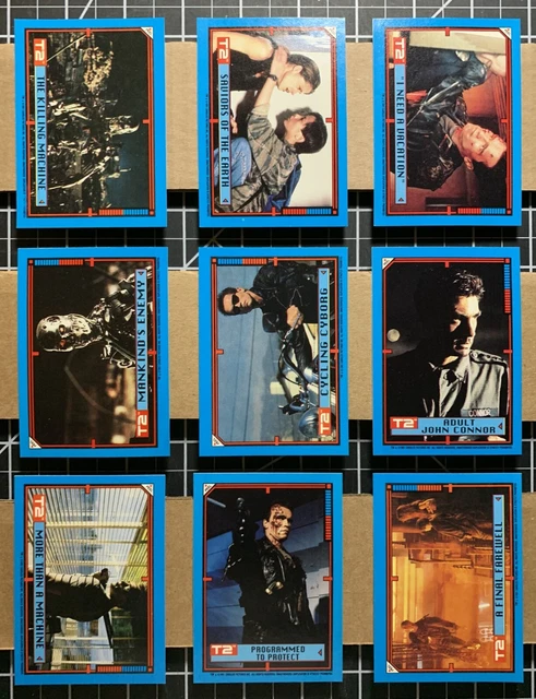 1991 TOPPS TERMINATOR 2 Judgment Day Sticker Cards - Complete Base Set