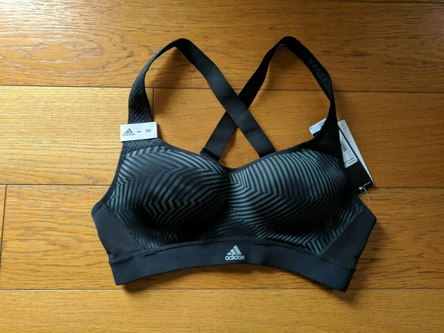 reggiseno sportivo donna corsa Adidas Cmmttd X PR1 top running bra 80B D, 3B I