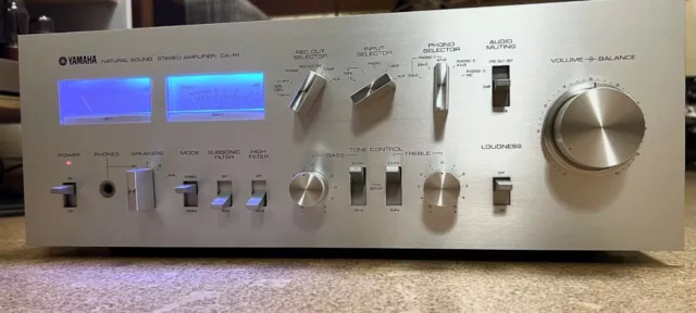 YAMAHA CA-R1 (CA-810) AMPLIFIER Verstärker SERVICED VINTAGE LEGEND aus Japan