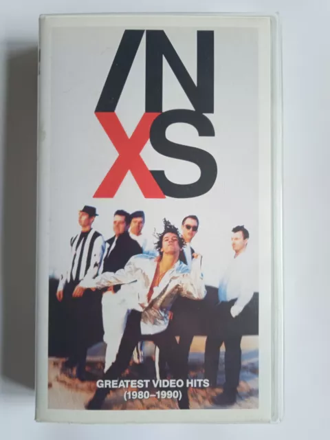 INXS Greatest video hits 1980 to 1990 VHS Stereo Cassette CFM 02572