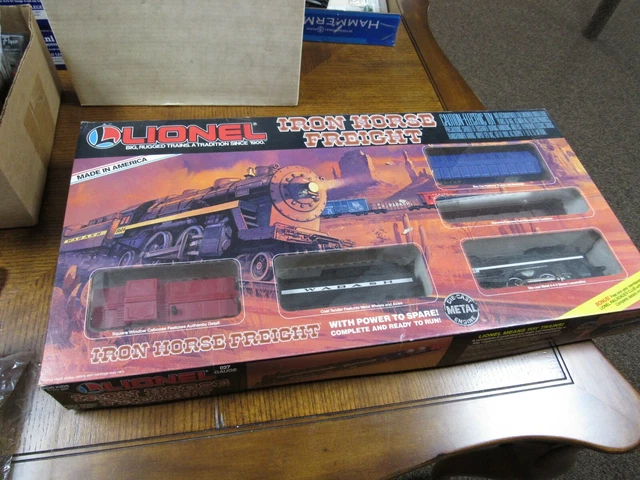 Lionel Set Wabash Iron Horse Freight Steam Locomotive And Tender Set 6-11703