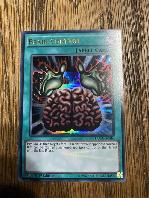 yugioh cards with anime characters Amazon.com: Brain Control - EGO1-EN023 - Common main image 1